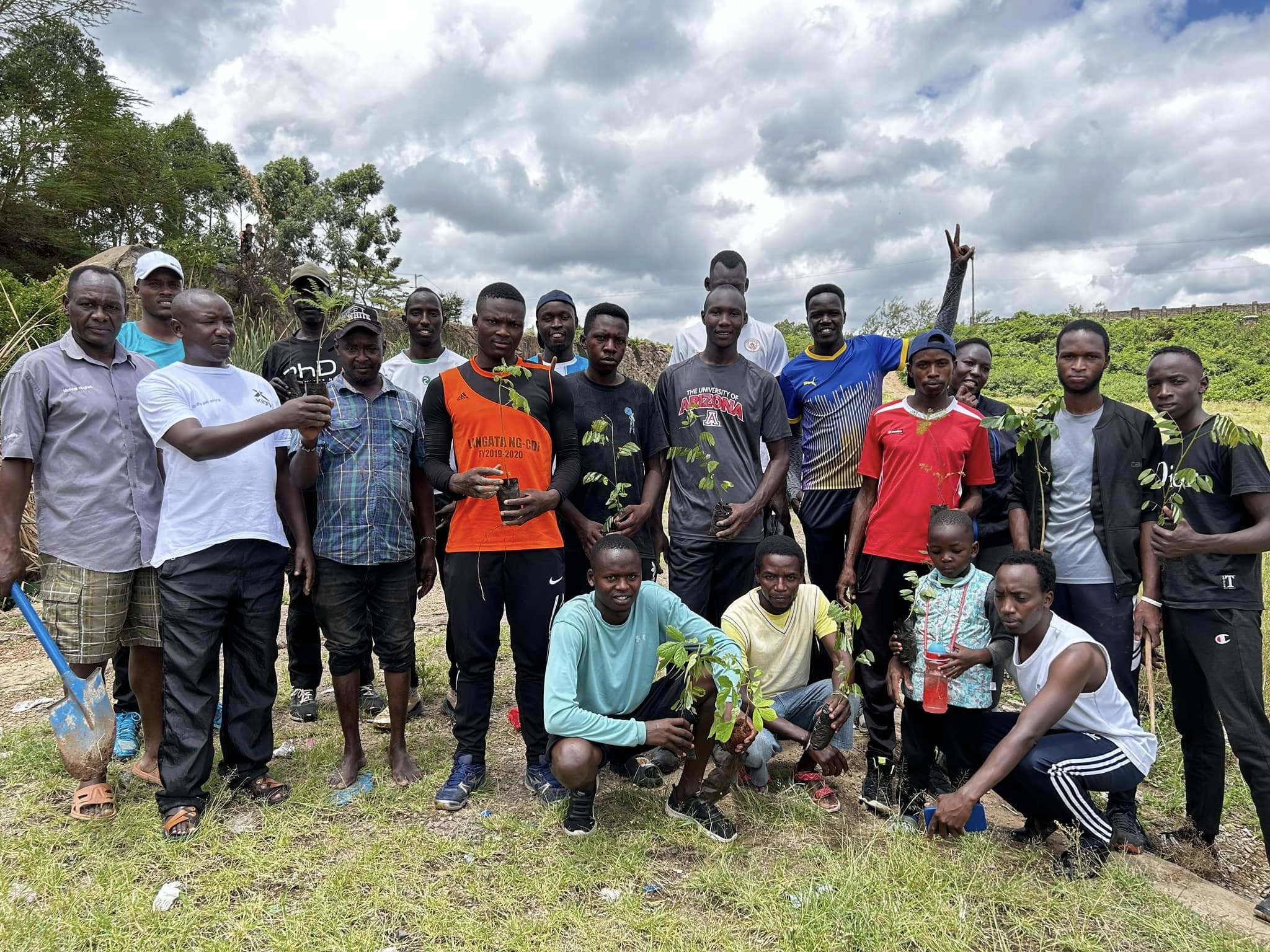 Highrise Volleyball Club Plants Seeds of Change in Easter Monday Tree Planting Initiative